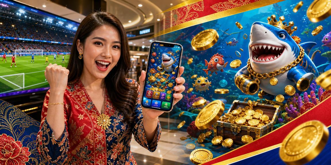 Permainan memancing kasino bertema batik di Genting Highlands Malaysia dengan hadiah jackpot besar
