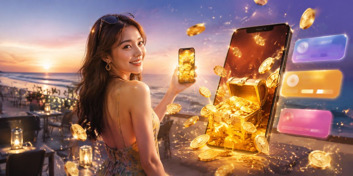 Pengguna Malaysia mengakses aplikasi kasino dan roulette dalam talian dari telefon pintar